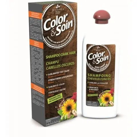 color&soin szampon do włosów ciemnych