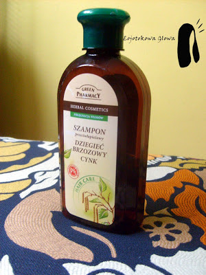 green pharmacy szampon z dziegciem brzozowym i cynkiem