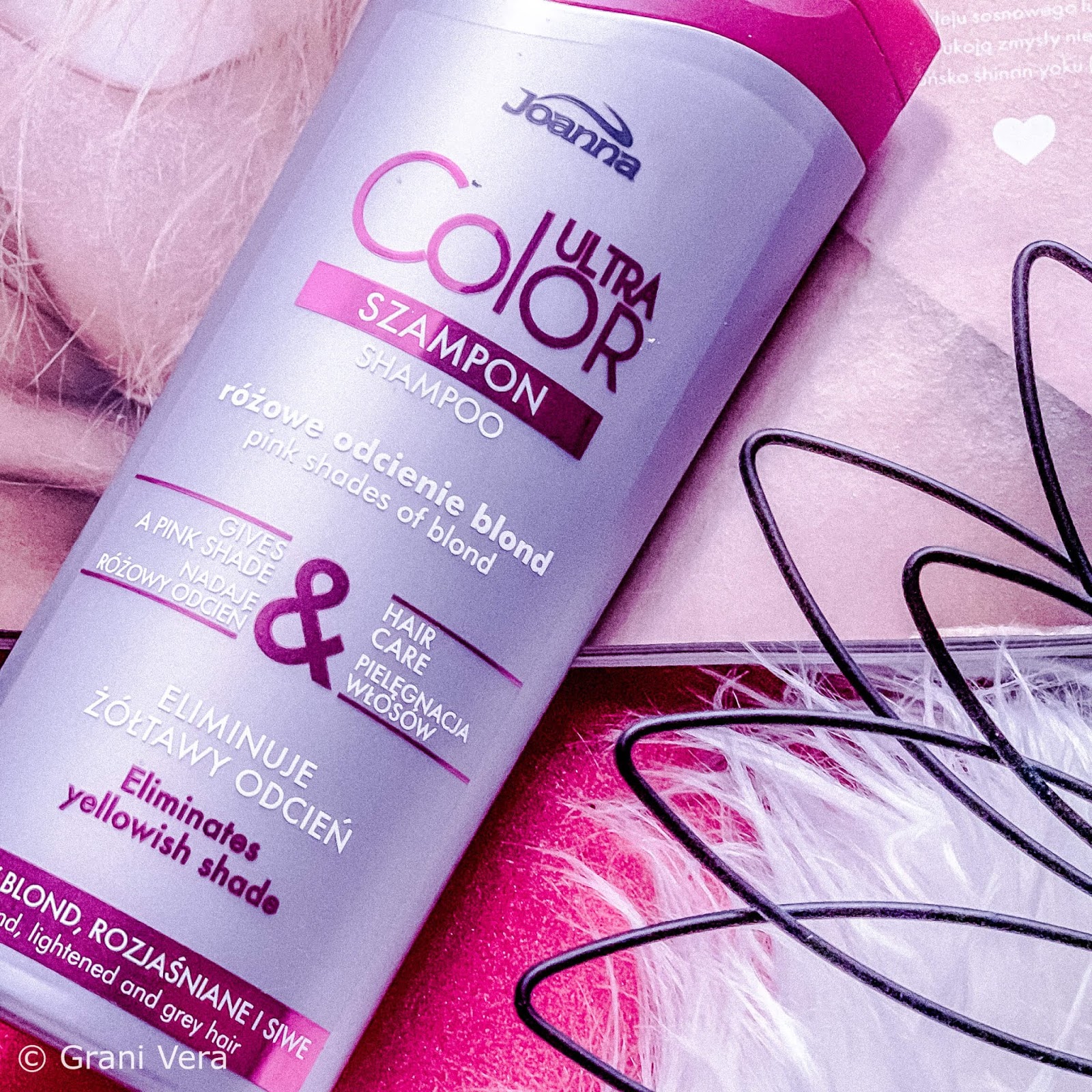 różowy szampon joanna efekty
