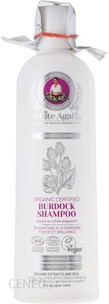 white agafia szampon i odżywka łopianowa
