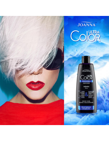 joanna ultra color system szampon niebieska
