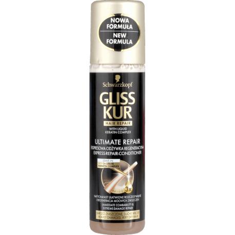 gliss kurultimate repairekspresowa odżywka regeneracyjna do włosów