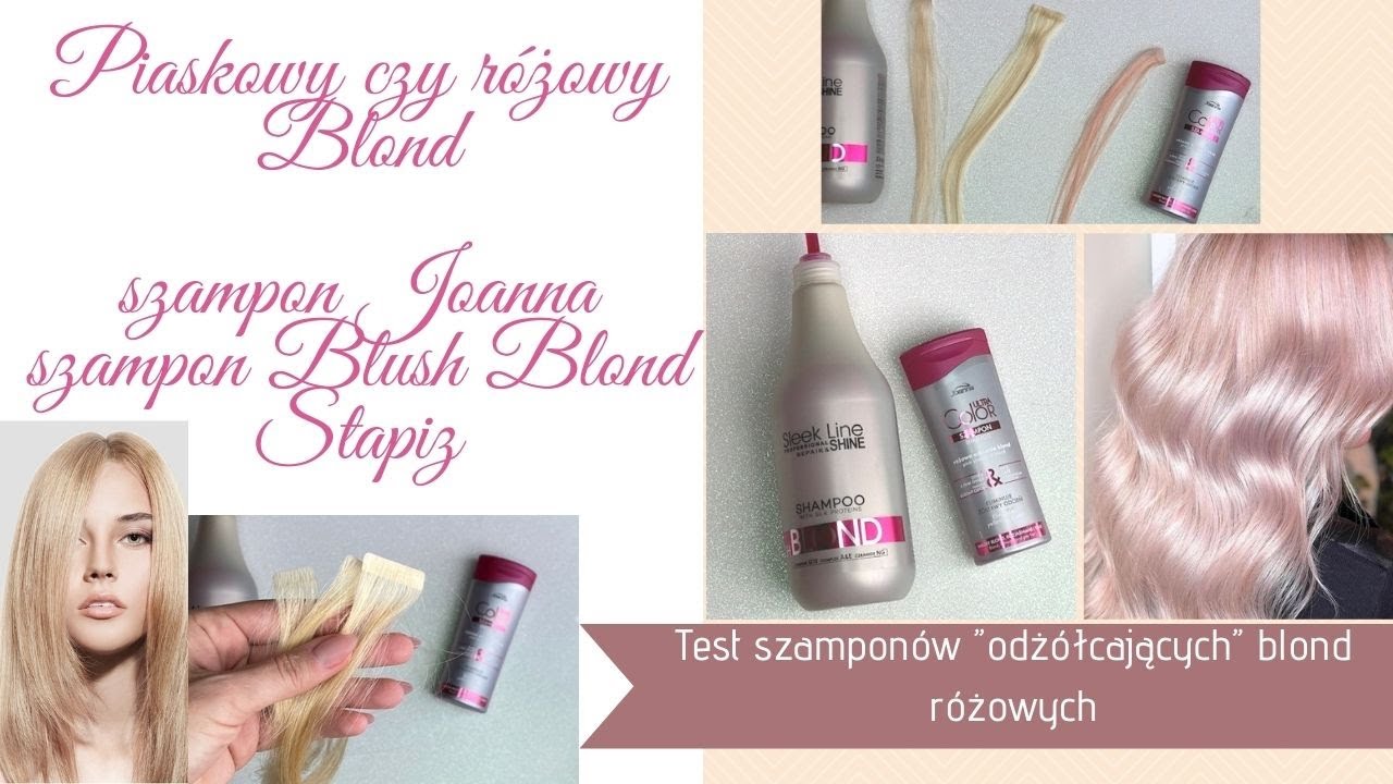 różowy szampon joanna efekty