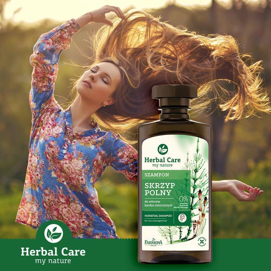 szampon herbal care skrzyp polny do włosów wypadajacych