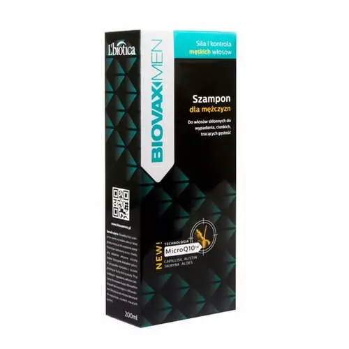 biovaxmen szampon dla mężczyzn