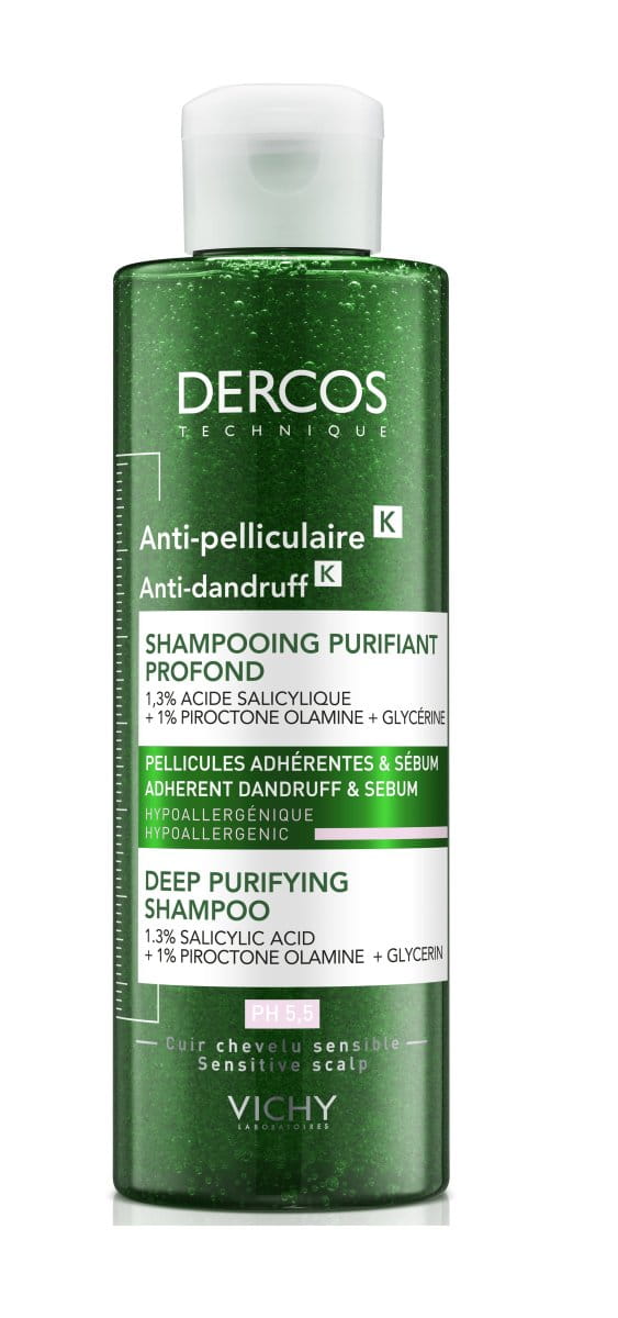 vichy dercos szampon przeciwłupieżowy skład