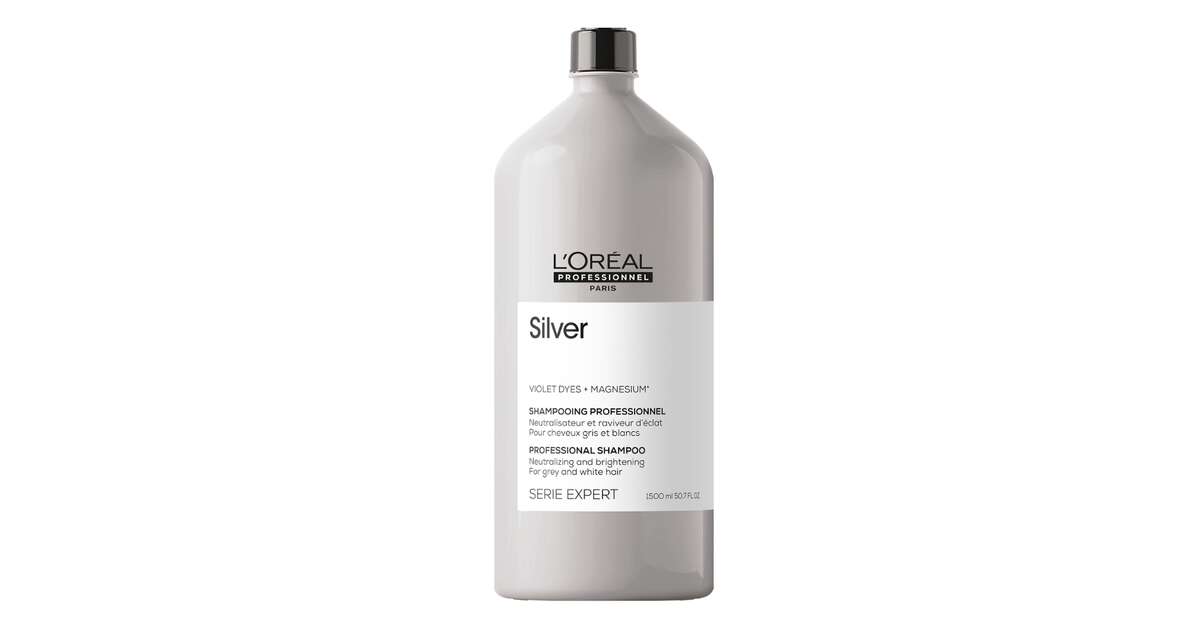 loreal silver szampon do włosów blond niwelujący żółty odcień