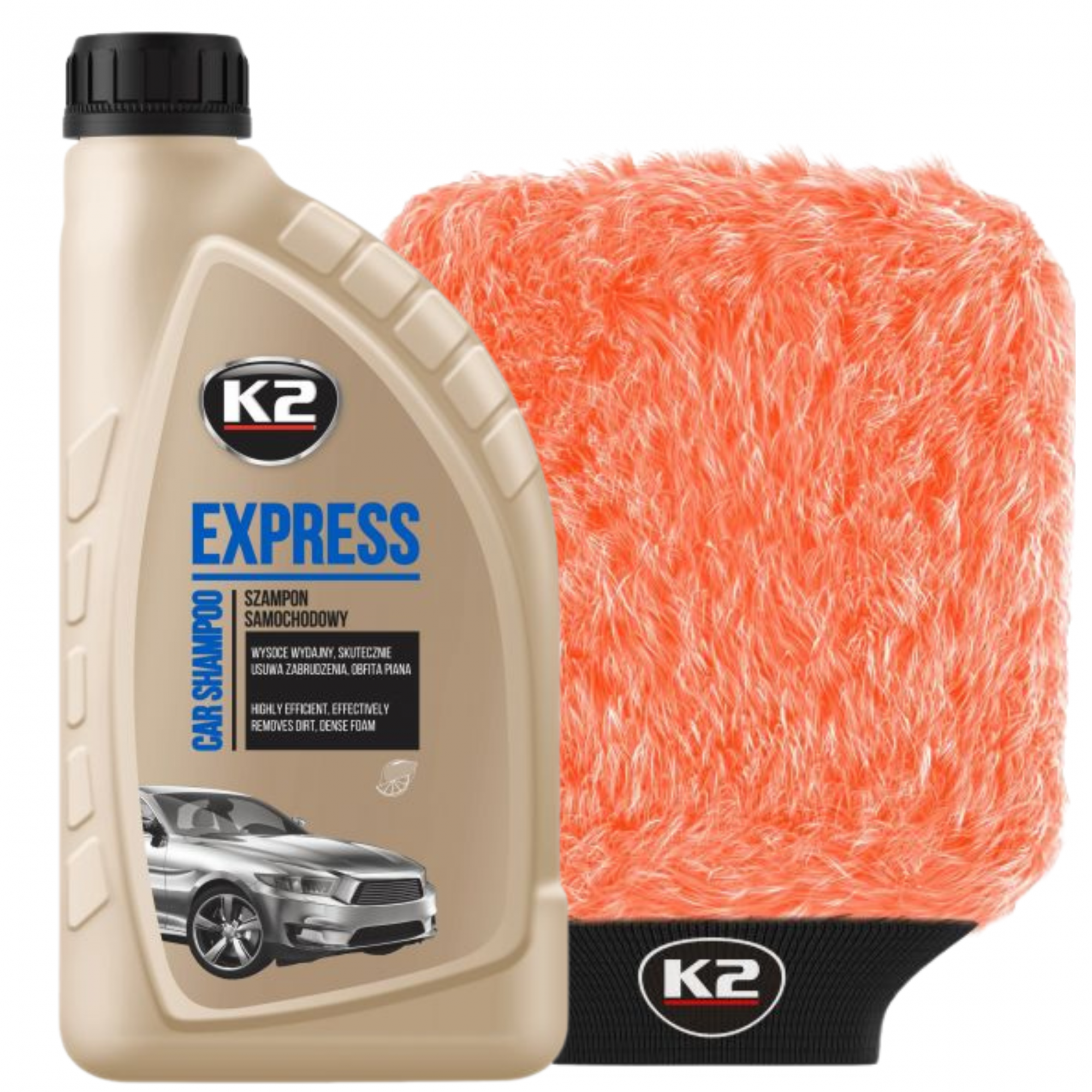 szampon do mycia aut na sucho
