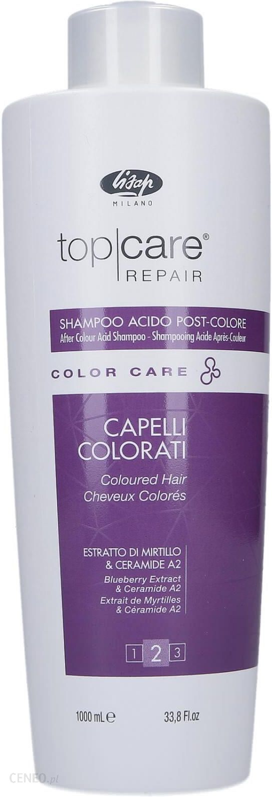 szampon do włosów farbowanych top care opinie