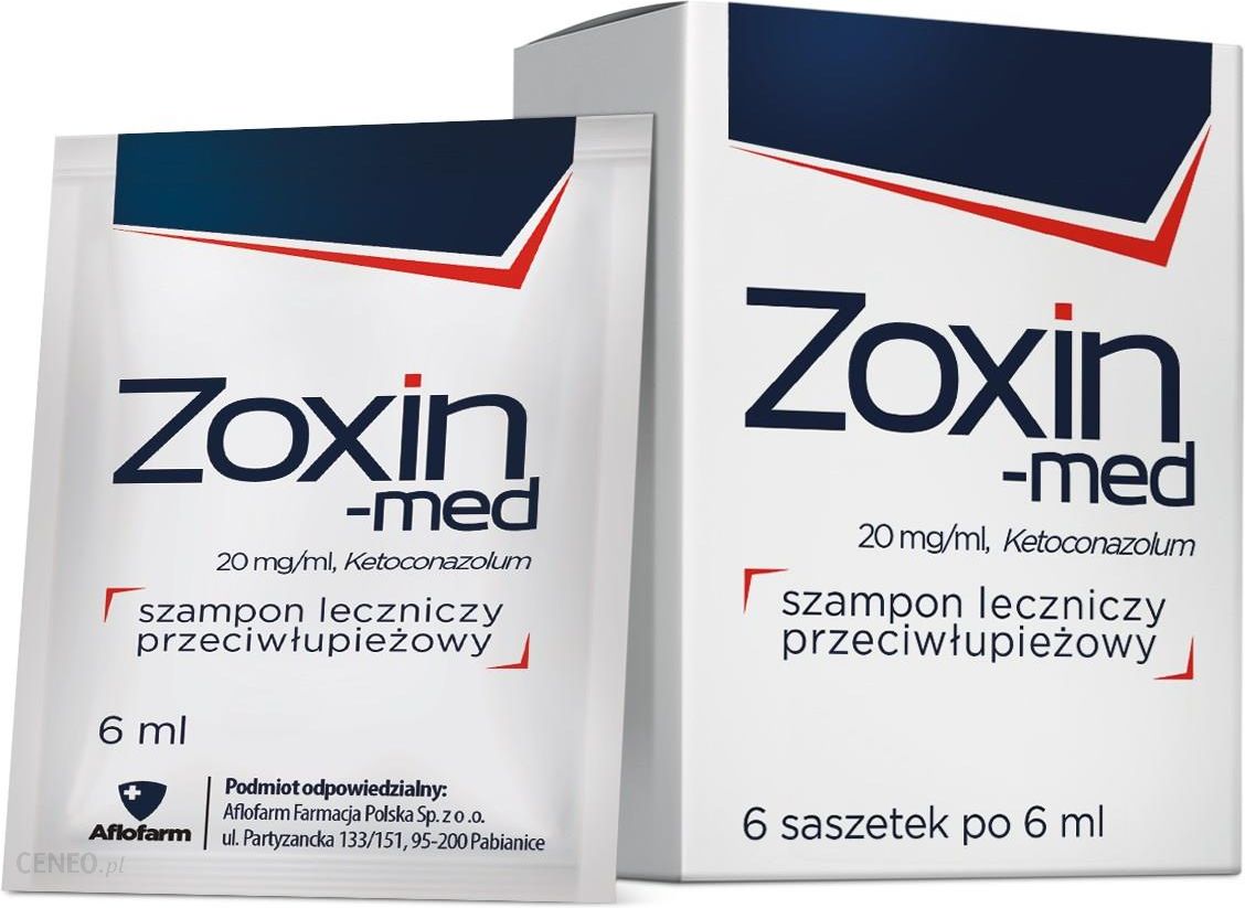 szampon zoxin med przeciw przetłuszczaniu cena